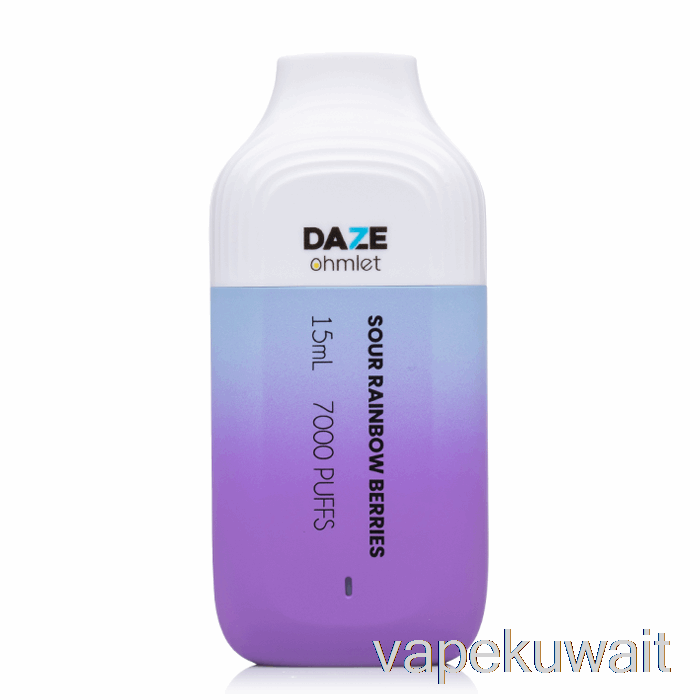 7 Daze Ohmlet 7000 توت قوس قزح الحامض القابل للتصرف في الكويت